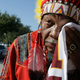 Washington Redskins unofficial mascot Zema Williams, known as Chief Zee, in 2007 (Joe Raedle/Getty Images)